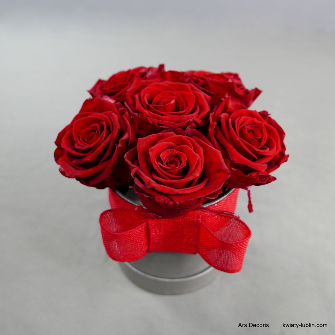 Wieczne róże Flowerbox 3 wielkości Wieczne róże Flowerbox 3 wielkości