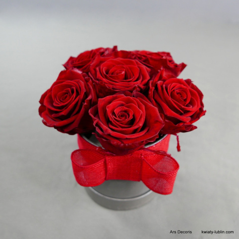 Wieczne róże Flowerbox 3 wielkości Wieczne róże Flowerbox 3 wielkości