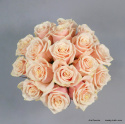 Flowerbox z róż duży różne kolory
