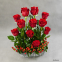 Kompozycja z 11 róż .......................... do wyboru kolor róż