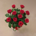 Róże czerwone 60 cm BR-010-15 .... od 5 do 100 szt.