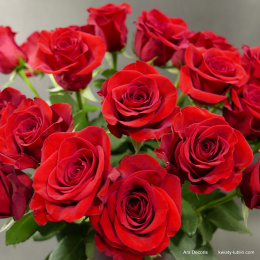 Róże czerwone długie od 5 do 100 szt.