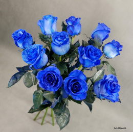 Róże niebieskie .......... 3 wielkości bukietów