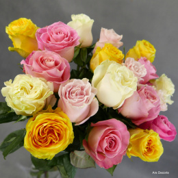 Róże pastelowe 60 cm BR-011-10 .... od 5 do 100 szt. ..... wybór koloru